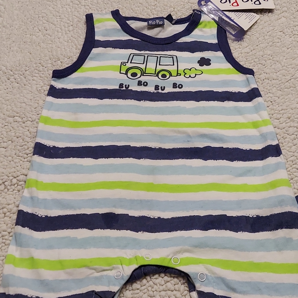 Pio Pio striped romper